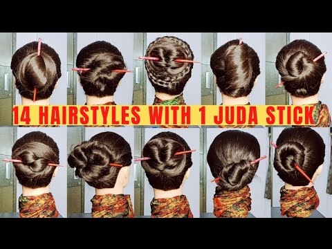 14 New Hairstyles with 1 Juda Stick