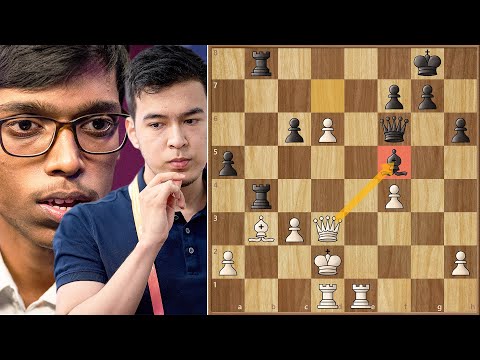 Is This his Real Strength? || Nodirbek vs Praggnanandhaa || UzChess Cup 2025