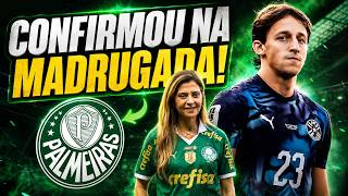 A TORCIDA PALMEIRENSE FOI PEGA DE SURPRESA COM ESSA GRANDE NOTÍCIA QUE SAIU NA MADRUGADA!