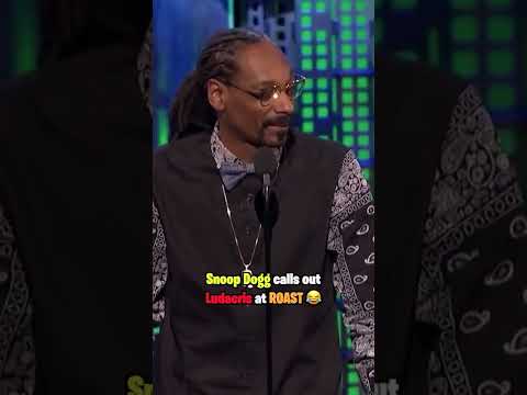 Snoop Dogg calls out Ludacris at ROAST 😂 #snoopdogg #ludacris