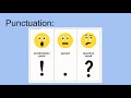 Exploring Ending Punctuation in Writing
