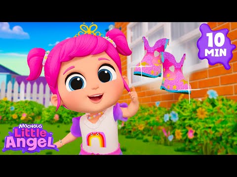 My Shiny Shoes and Me! ✨ Little Angel | Nursery Rhymes for Babies