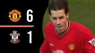 Manchester United v Southampton | van Nistelrooy Hat-Trick | On This Day in December 2001