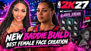 BEST FEMALE “BADDIE” FACE CREATION IN NBA 2K27 😍 #NBA2k27 #2k27 