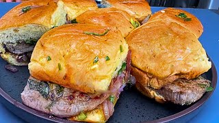 The Ultimate Steak Sliders with Zesty Marinade
