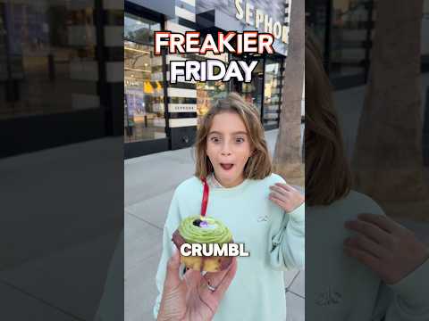 Match the Freakier Friday Crumbl Cookie, Get the Product! #sephora #haul #shopping #crumblcookies