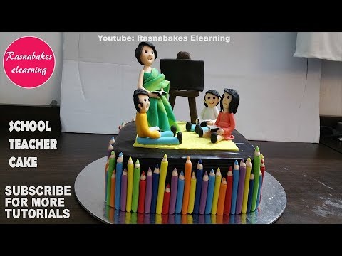 school teacher retirement or graduation cake design...