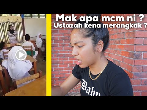 Mak siapa ni ? Kenapa buat cikgu sampai mcm tu ? | REACTION