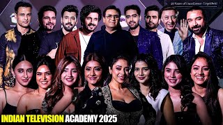 Tv Series Celebrities Arrive ITA Awards | Celebrate 25 Years Indian Television Academy 2025