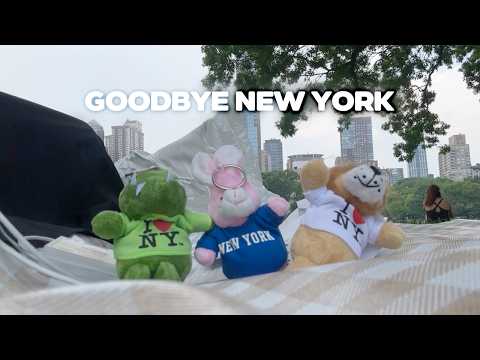 vlog | 마지막 뉴욕 브이로그🗽관광객 모드로 벼락치기 그리고 한국 귀국