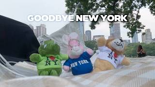 vlog | 뉴욕에서 한국으로🗽관광객 모드로 벼락치기하는 마지막 일주일, 미국 인턴 귀국 브이로그