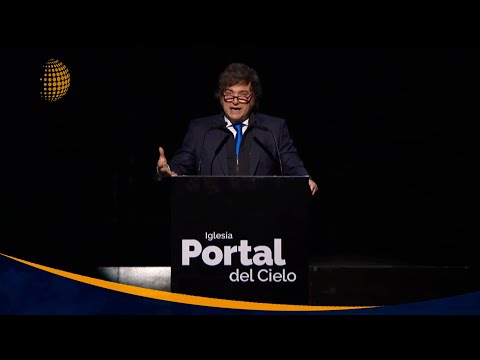 JAVIER MILEI SORPRENDE EN UNA IGLESIA EVANGÉLICA CON UN FUERTE MENSAJE DE FE Y LIBERTAD!