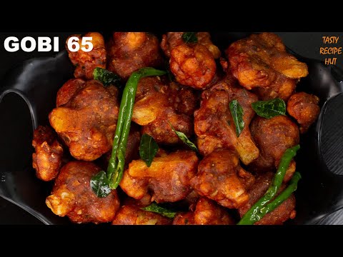 Crispy Gobi 65  Recipe ! Cauliflower 65 ! Spicy & Crispy Gobi Fry Recipe