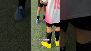 He Is Wearing Banana Boots 🍌, But He Scores Bicycles Kicks 🔥 #football #footballboots #banana