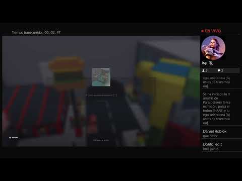 Transmisión de PS4 en directo de naiara297 roblox