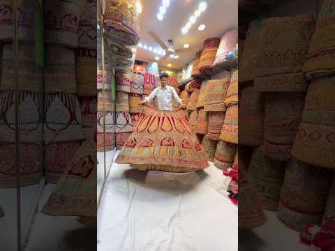 Bridal leahanga @desingerlehenga #shortvideo #youtubeshorts #trendingshorts #wedding #shorts