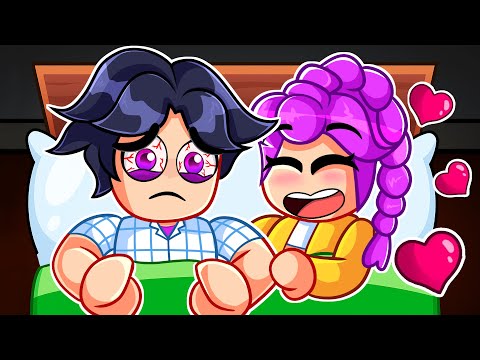 Rumi and Jinu CAN'T SLEEP in Roblox! (KPop Demon Hunters)