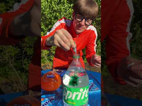 Soda Balloons vs Mentos