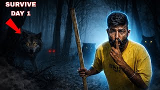 Day 1: Deep Jungle Attack… I Had To Run For My Life! | 7 Days Survival Challenge