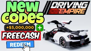 *NEW CODES* ALL WORKING CODES FOR DRIVING EMPIRE IN 2025! ROBLOX DRIVING EMPIRE CODES
