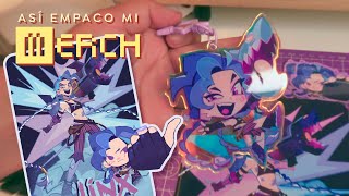 ★ Así empaco mi MERCH! ★ Llavero JINX PREORDER | Vblog