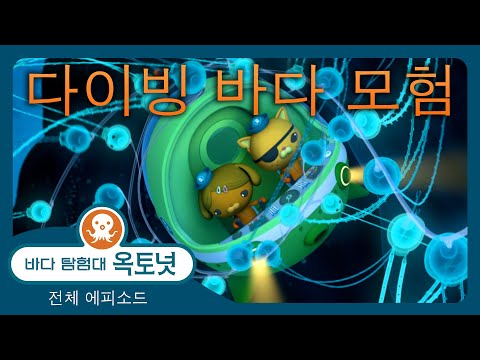 바다 탐험대 옥토넛 - 🌊 다이빙 바다 모험! 🦀 - 40분+ 봄 편집 - 모음집
