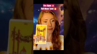 Fire Signs Full Moon Tarot Message 🌕✨️ #firesigns #tarotmessage #fullmoon