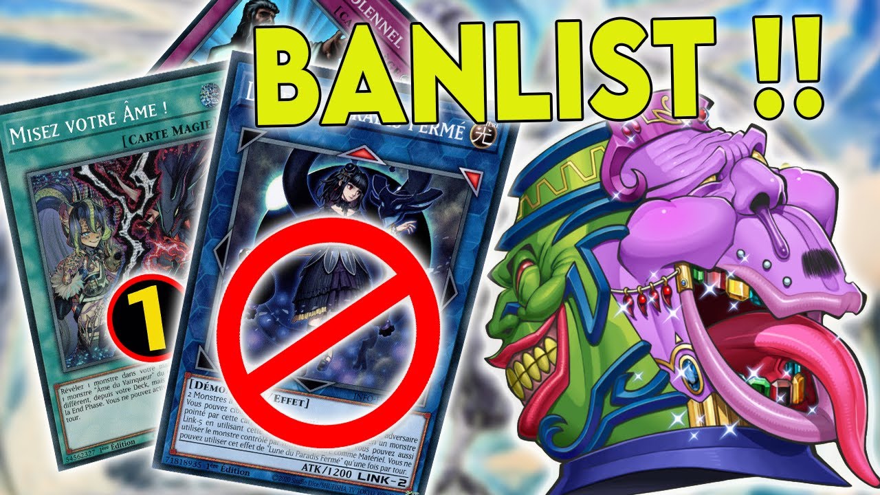 Yu-Gi-Oh! BANLIST COMPLÈTE OFFICIELLE : SEPTEMBRE 2025 🔥