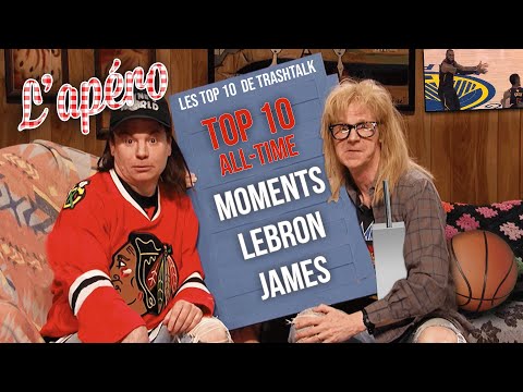 NBA Top 10 All-Time : les meilleurs moments de LeBron James en carrière !