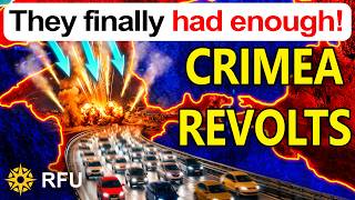 Russian Exodus! Thousands of cars heading from Crimea to Moscow