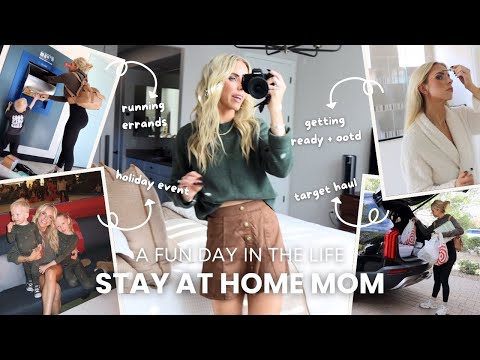 Switching Up The Routine - a FUN day in the life, family time, errands + getting dressed up!