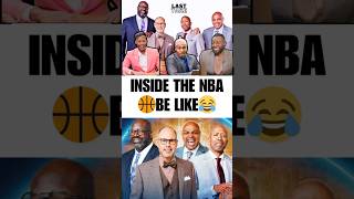 Inside the NBA be like #nbaontnt #shaq #erniejohnson #kennysmith #charlesbarkley #nbaplayoffs #okc