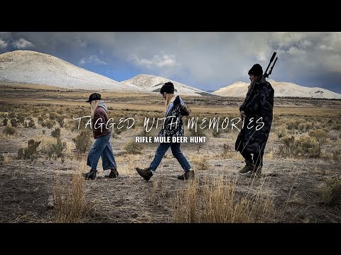 Unforgettable Rifle Mule Deer Hunt with her Daughters | 4K Film