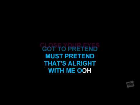 Close Your Eyes in the style of Aaron Neville karaoke video with lyrics