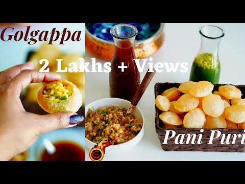 How to Make Pani Poori at Home | Easy Pani Puri | ഈസി ആയി വീട്ടിൽ പാനി പൂരി | Golgappa | Ep: 850