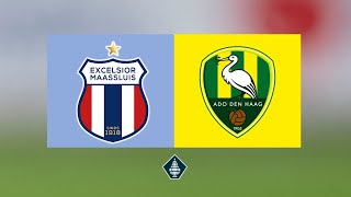 Excelsior Maassluis ADO Den Haag All goals!!