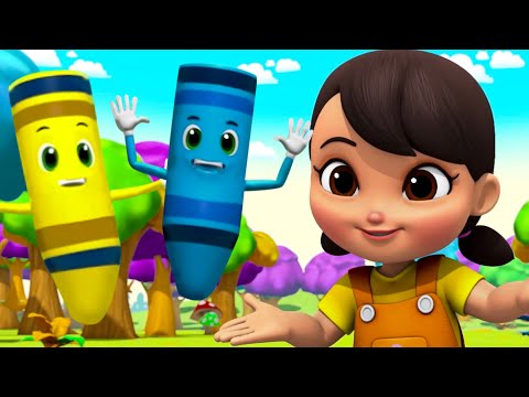 The Colors Songs + More Preschool Nursery Rhymes For Kids