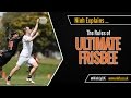 Ultimate Frisbee Rules and Gameplay