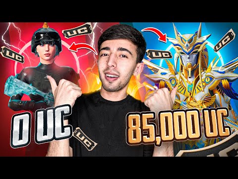 85,000 UC AKKAUNTIMNI FULL QILDIM 🥵OMADLI OPEN KEYS - PUBG MOBILE!!!