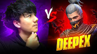 Challenging ​⁠@Deepexff With Old Android Phone😍❤️Full 1v1 Gameplay With Handcam📲