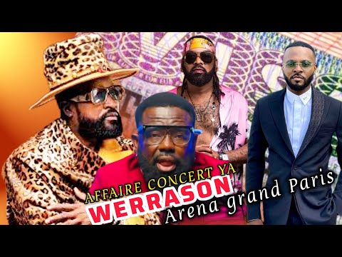 🔥KAKE: WERRASON LOBESO ABETAMI NA POTO CHEZ BA WERRASONIC AFFAIRE ARENA GRAND PARIS Arrivée ya Bill