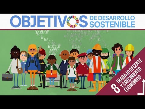 ODS 08 | Trabajo Decente Y Crecimiento Económico - ODS-Objetivos De ...