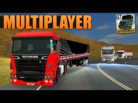 Grand Truck Simulator Multiplayer - MEGA COMBOIO + ACIDENTE!