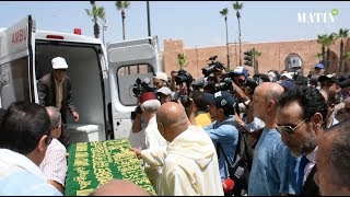 Feu Abdelkrim Ghallab inhumé au cimetière Ach-Chohada à Rabat