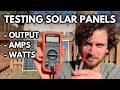 Solar Panel Measurement Techniques