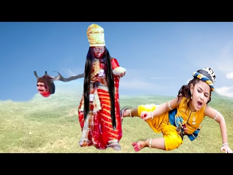 क्रोध में माँ काली ने कान्हा को मार दिया धक्का | यशोमति मैया के नंदलाला |#bhakti #krishna