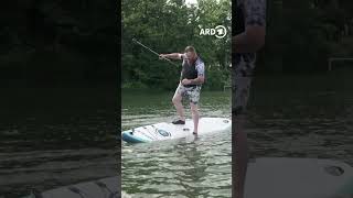 They see me fallin.. they hatin'... 🏄‍♂️😎 | ARD Reisen #standuppaddle #watersports #fail