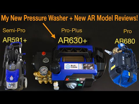 New Annovi Reverberi AR630+ Pressure Washer | Including AR680, AR591+  Custom Install & Reviews!
