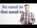 Understanding 'Be Used To' and 'Get Used To'