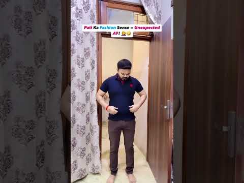 Unexpected🤣 #husbandwifecomedy #relatable #funnycouple #comedycouple #patipatnijokes #comedyshorts